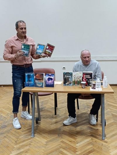 Среща с авторите Венцислав Божинов и Ибрахим Карахасан-Чънар 3